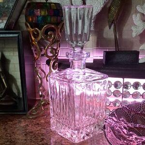 Elegant Crystal Decanter
